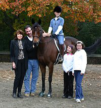 Ace's Angel and her new family.