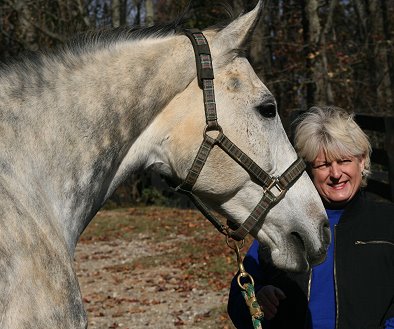 Barbo and our visitor Rita Rosier from Augusta, GA. November 24, 2007