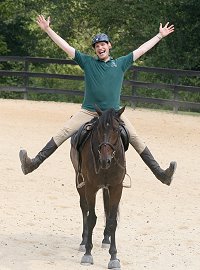 Big Money and Gertjan van Roekel give Imti a great big cheer!