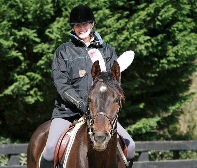 Happy Easter and Happy Birthday - Bounced turned FOUR today. April 10, 2007