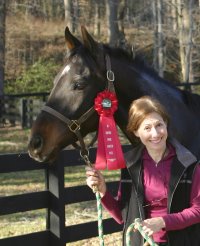 Friend of Bits & Bytes Farm Andi Krakovsky wins a red ribbon - is there another red ribbon in her future????