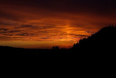 Sunset in Tennessee at Storytails Farm. 