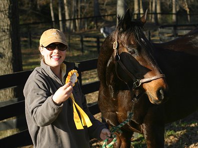 Era of Chanago won the yellow ribbon for his third place finish.