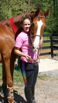 Our Boy Darcy and his new mom Jessica - April 17, 2005