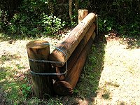 x-country fences that Our Boy Darcy is jumping.