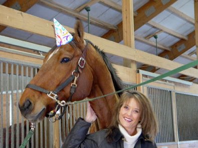 Fame for a Day and mom, Gloria Coleman. April 7, 2007