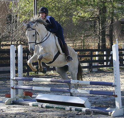 Grayboo with visitor Emily from Charlotte, NC. January 8, 2006 