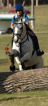 Grayboo and Amanda Cunefare at River Glen Horse Trials - November 18, 2007