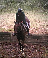 Heather's Best and Elizabeth jump the coop.