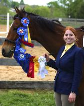 Ikon and Beth clean up with the ribbons. -