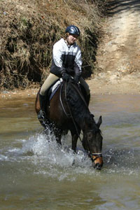 Joe Bear and his mom Paula Gunnels. March 4, 2007