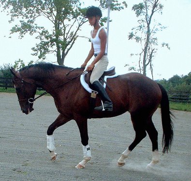 El Piasso aka Picasso and mom Shannon. - August 2005