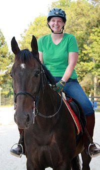 Queen's Rowdy Lad and Mamie Kerr. August 15, 2007 