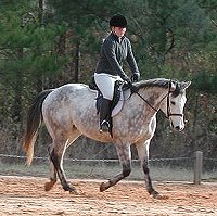 Got Um Smoke Um and Amy get ready to compete.