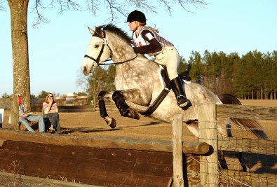 Smokey and Amy love to compete.