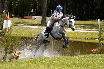 Photo copyright Mark Walter Lehner.Go to HoofClix.com to see more photos of Got Um Smoke Um and Amy Macintire. www.HoofClix.com 