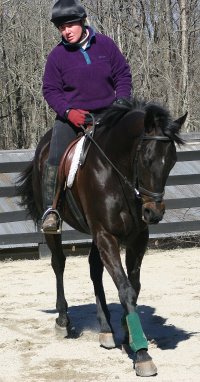 Wiseguy's Out and his mom Dr. Jennifer Dunlap - Janaury 2005