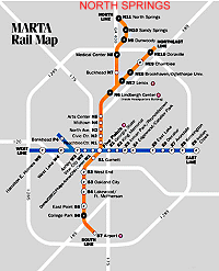 MARTA map