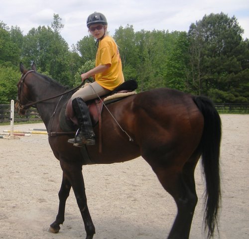 Kristen and "Play" at play. 