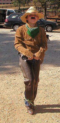 Jordie was a big bad cowboy.
