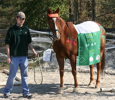 Lucky and Artic Gamble were matching card tables lead by Alex.