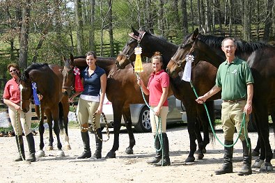 A fun day was topped by winning first through fourth place ribbons.