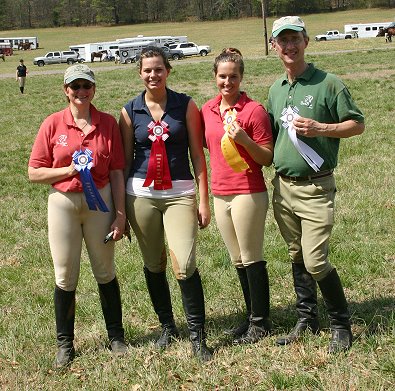 We won ribbons!