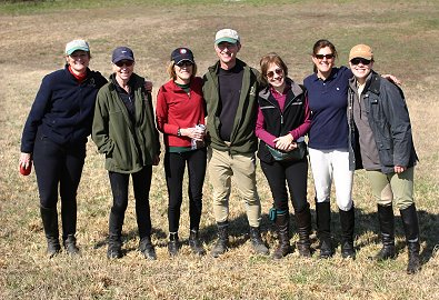 Elizabeth, Loui, Laura, Barry, Andi, Missy and Stephanie.