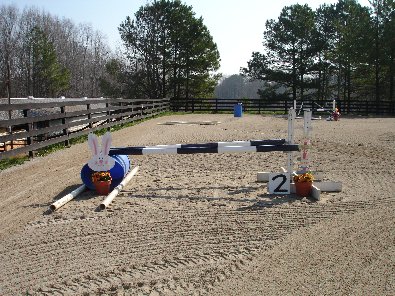 Stadium jumps at Bits & Bytes Farm