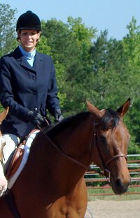 Phils' Couarge with his new mom Kara Hoefer.