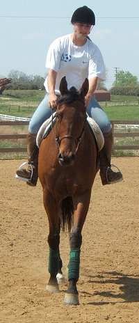 Phil's Courage and his new mom Christa Mooney of Charlotte, NC. 