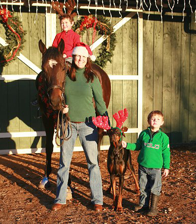 Stevie Loverboy and his family wish everyone a Merry Christmas! December 18, 2007