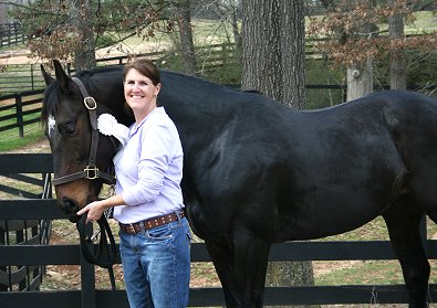OTTB - Stevie Loverboy won fourth place at the In Unision Farm Hunter Pace. March 1, 2008