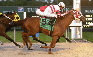 Title won a race in Kentucky in September 2006.