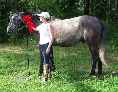 OTTB - Weatherford has a new name and a new mom! July 2008