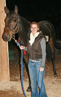 Katharina Berner bought OTTB Vilas County the same day he was listed on the site.