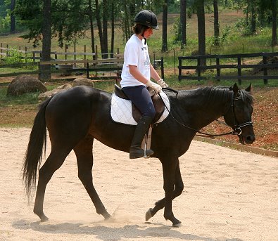 Matt's Memo's first ride.
