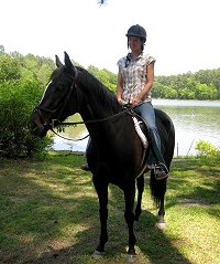 Roman Ripples is a dream come true horse for Amye Morris. 