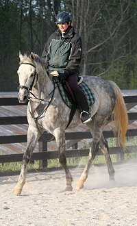 Sing D Song training with Elizabeth at Bits & Bytes Farm - April 2007.