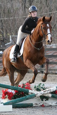 Flame and visitor - December 26, 2007 