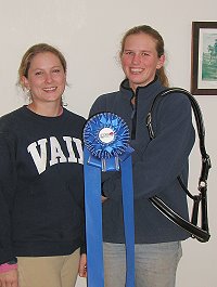 Elisa Wallace finished first a the Fork Stables Horse Trials in the Open Prelimary Division.