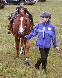 Leah Urban was one of our "Friends" in attendance at the poker ride for the Georgia Department of Agriculture Equine Rescue.