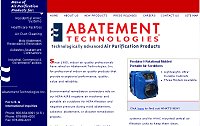 Abatement Technologies Web site