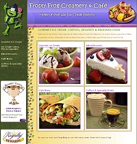 Frosty Frog Creamery & Cafe Frosty Frog Creamery & Cafe