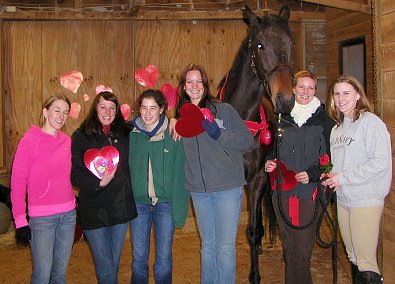 Everyone at Bits & Bytes Farm was excited for Paula.