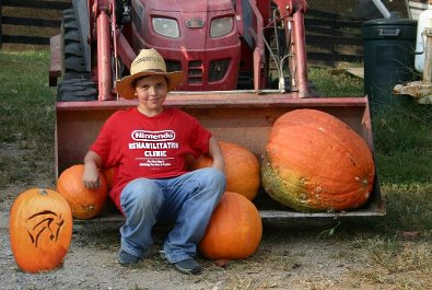 Jordie is Barry's best helper.