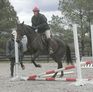 Angel learns to jump!