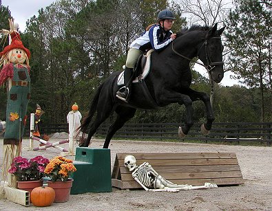 Charlie is not afraid of any kind of fence. - October 22, 2005