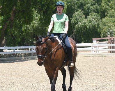 Former Bits &amp; Bytes Farm Thoroughbred horse for sale - Chouette Player in Palos Verdes, California. June 29, 2005