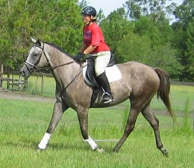 Alaskan Crown in July 2005 with Linnea.